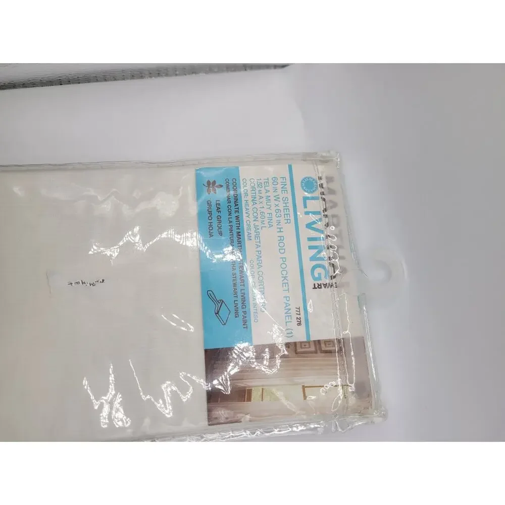 Martha STEWART sheer Panel